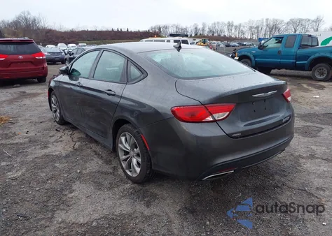 2015 Chrysler 200 S from USA, damaged, VIN 1C3CCCDG7FN610443